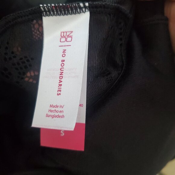 No Boundaries Lace Bralette Small Black Fairy Goth Whimsygoth - Picture 9 of 10